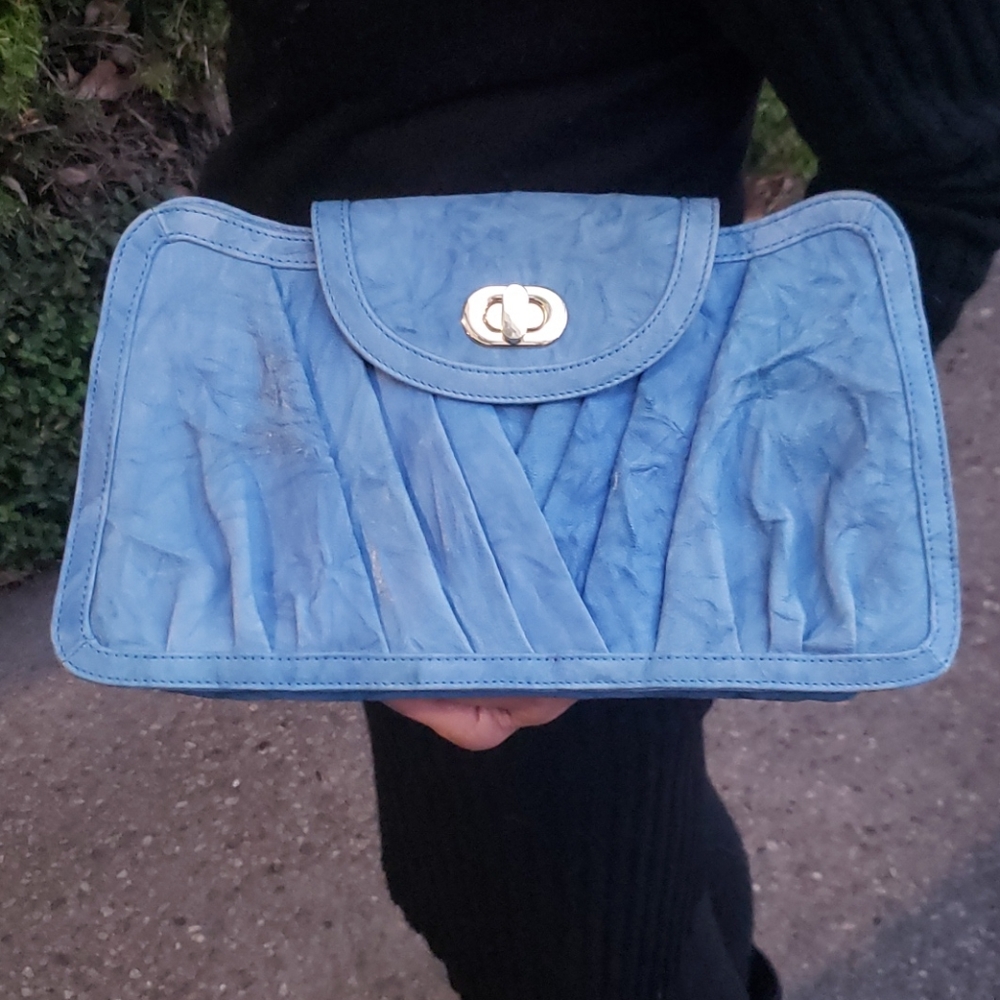 Treesje leather clutch